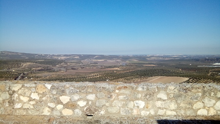 FOTO 20.4.2 Comarca vista desde el castillo de Monturque