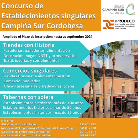 Concurso de establecimientos singulares de la Campiña Sur Cordobesa